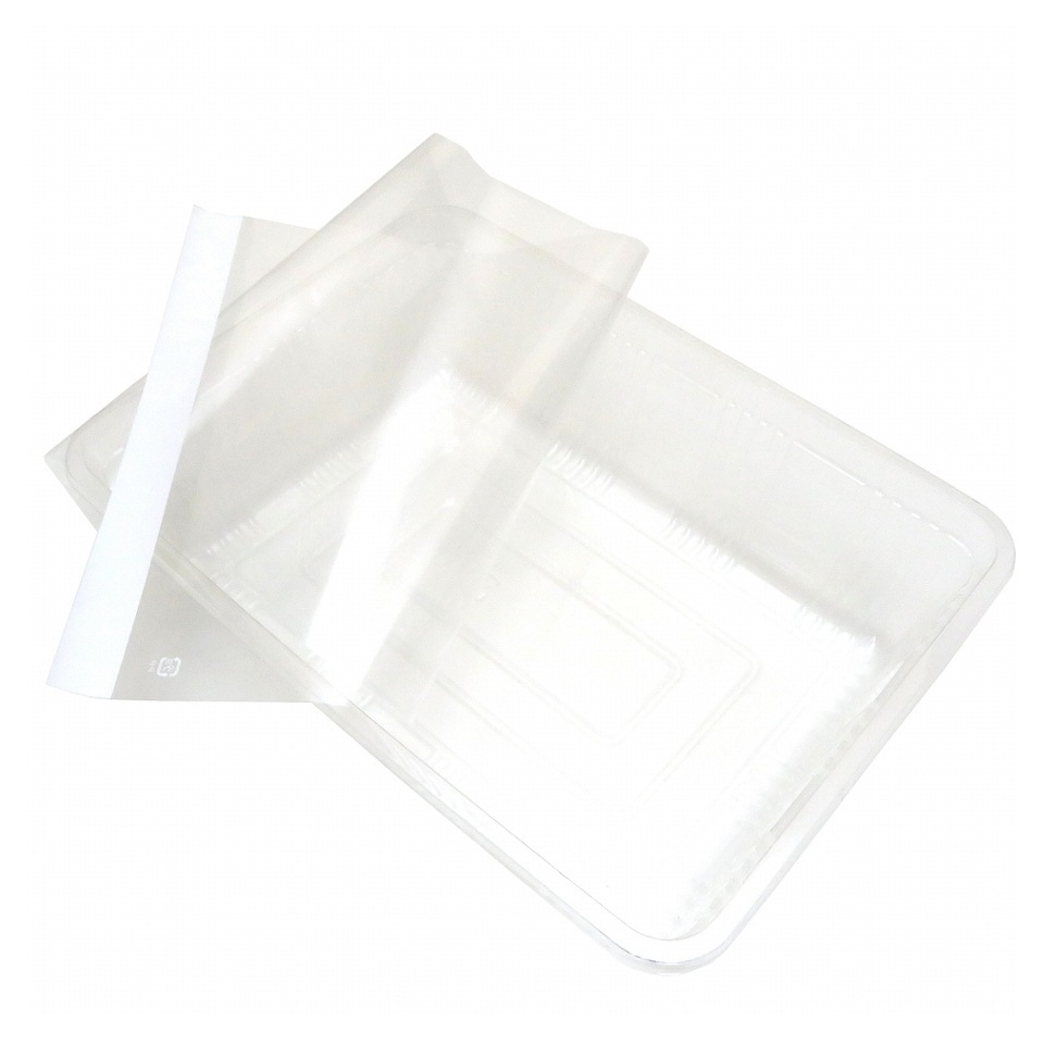 【お買い得ケース】テープ付 透明シート 25WHT-102(190×350mm)5000枚入/箱 ぶどう2房パック用フィルム(SIN407422-50)