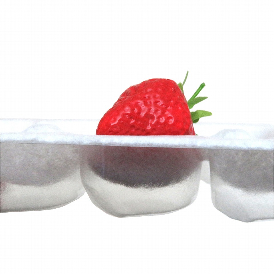 イチゴ用　ハンモックトレー　6Ｈ（133×200ｍｍ）　25枚/袋