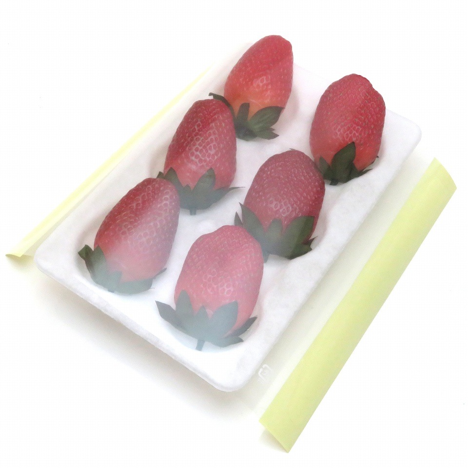 イチゴ用　ハンモックトレー　6Ｈ（133×200ｍｍ）　25枚/袋