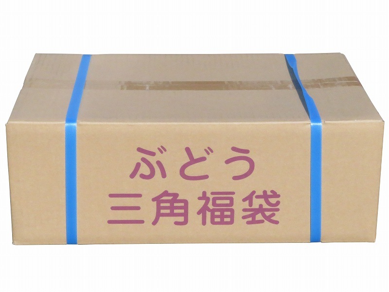 ぶどう三角福袋　特大ブルー　3000枚/箱