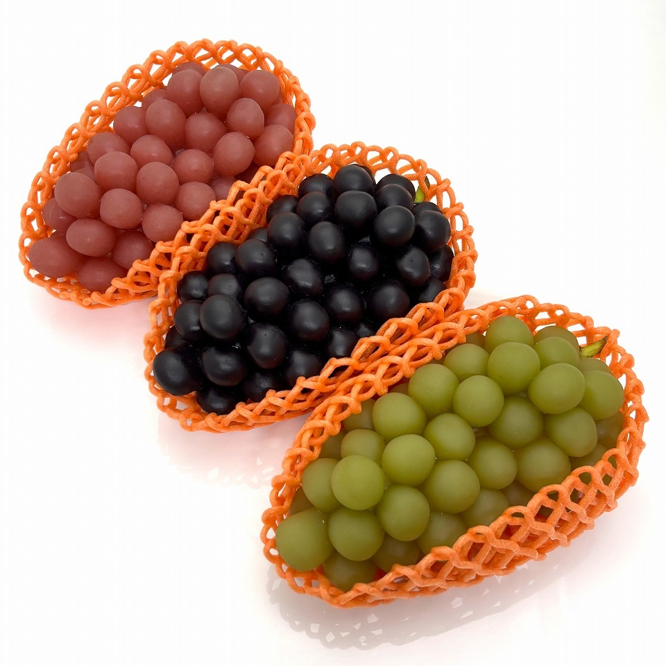 フルーツキャップ KNW-13　オレンジ（ｺﾞﾑなし） 100個/袋  果物緩衝材  W折タイプ 13cm   DMノバ