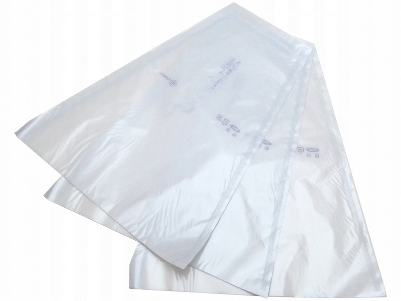 ぶどう 出荷用三角袋 特大ブルー 100枚入 (紙、セロハン) 大房 黒ぶどう用