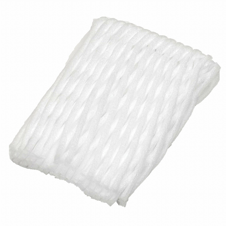 フルーツキャップ KNW-13　白（ｺﾞﾑなし） 100個/袋  果物緩衝材  W折タイプ 13cm   DMノバ