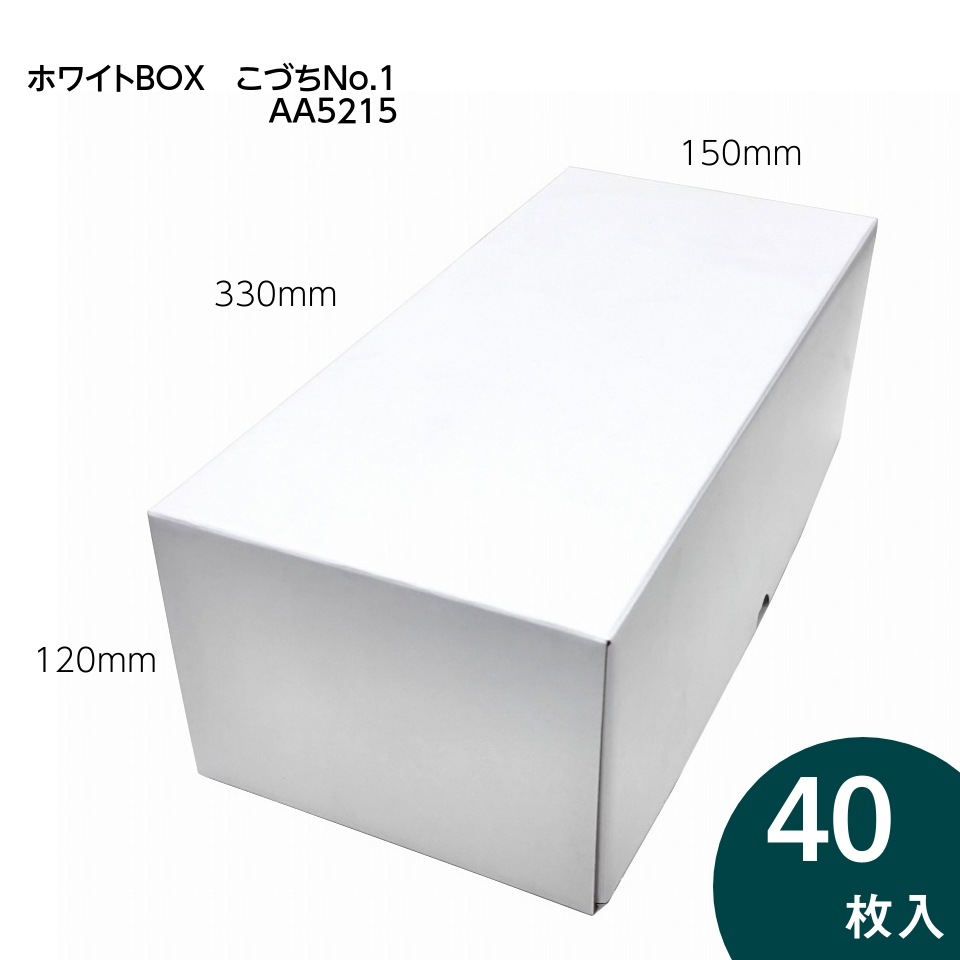 【 ホワイトBOX こづちNo.1　40枚入り】   フルーツギフト箱　マンゴー大玉３個　ぶどう２房用 （AA5215）