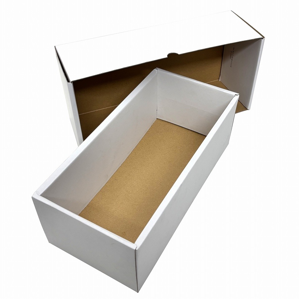 【 ホワイトBOX こづちNo.1　10枚入り】   フルーツギフト箱　マンゴー大玉３個　ぶどう２房用 （AA5215-10）