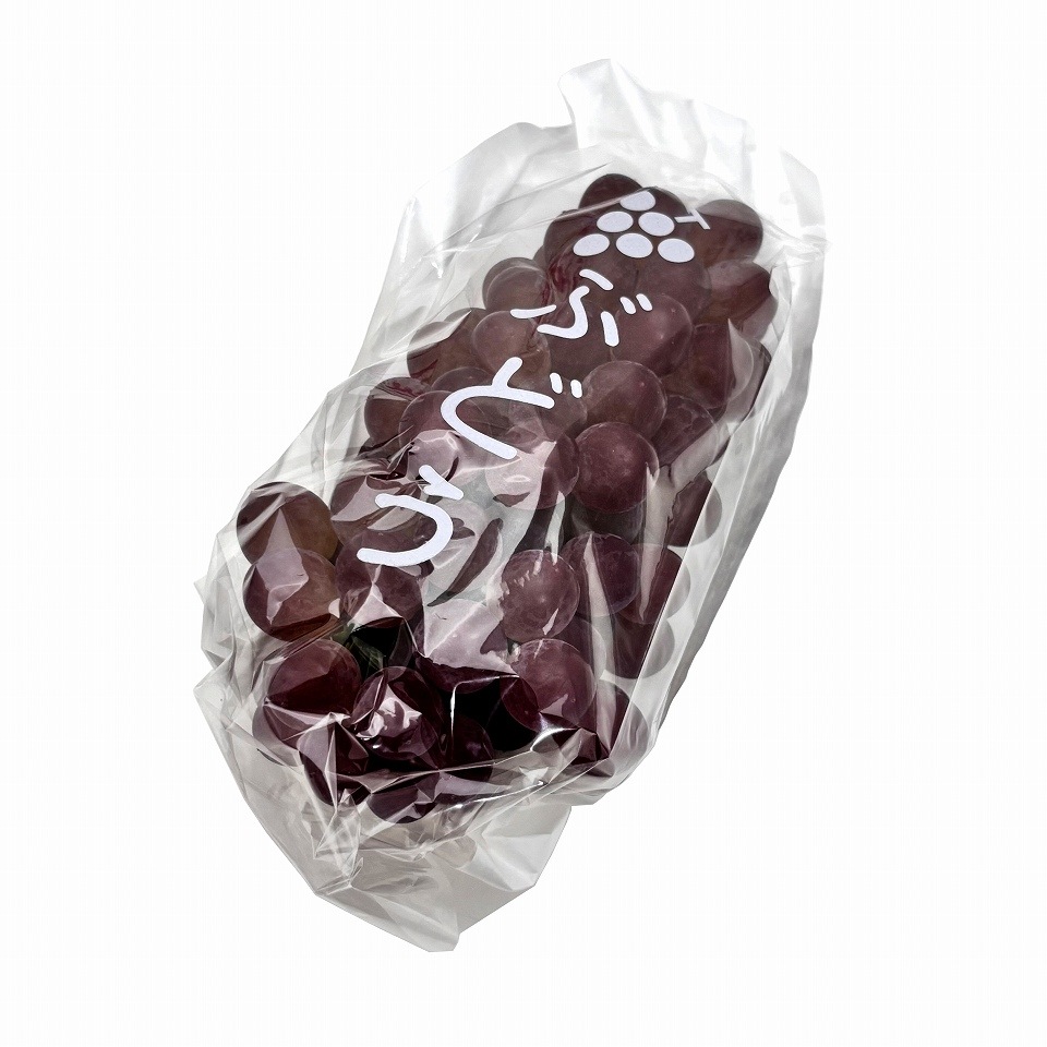 ぶどう 出荷用 三角袋 小透明 100枚入 （紙、セロハン） デラウェアぶどう用