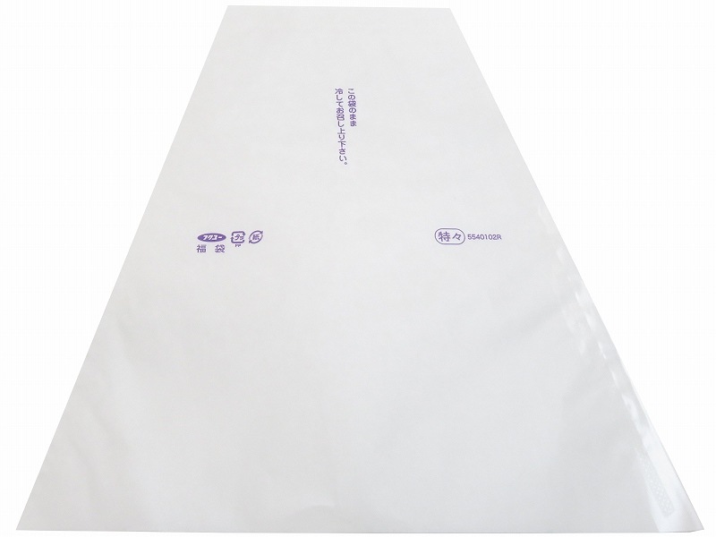 ぶどう 出荷用 三角福袋 特々大透明 100枚入 出荷用袋 （紙、セロハン） 超大房ぶどう用