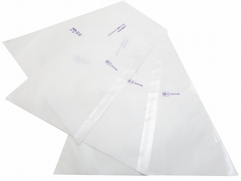 ぶどう 出荷用 三角福袋 特々大透明 100枚入 出荷用袋 （紙、セロハン） 超大房ぶどう用