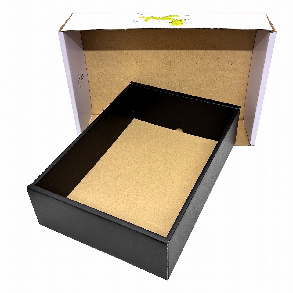 【 おもてなしBOX　10枚入り】   りんご3kg用　ぶどう4房用　ギフト箱 （AA5921-10）