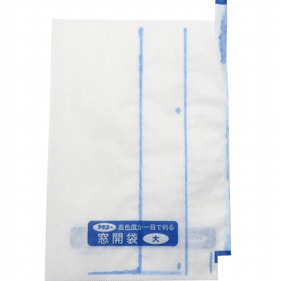 ぶどう袋 大窓 セロハン 透明 窓付 100枚入 205×295mm  （エリートプラス 大窓開 止付） 果実袋 葡萄袋 窓付袋 特大袋 ウラツヤツヤで！ やさしさプラス！M！