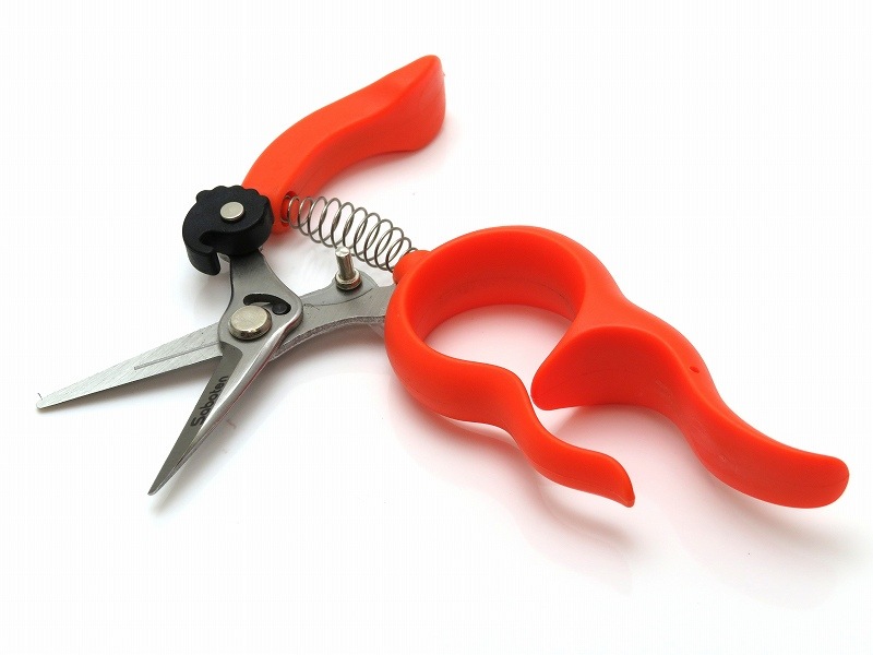 両手が使える収穫鋏　No.1318Sステンレス