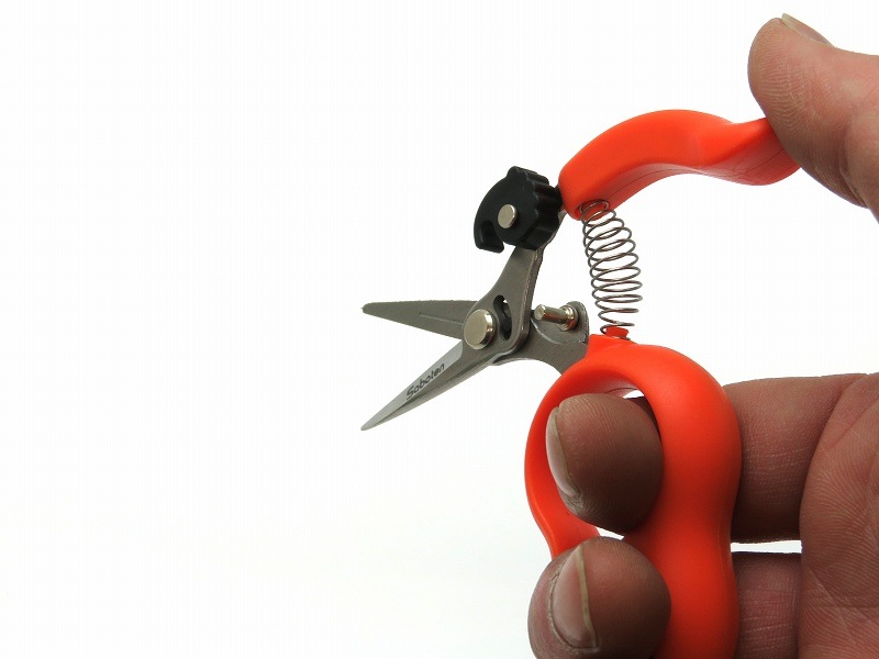 両手が使える収穫鋏　No.1318Sステンレス