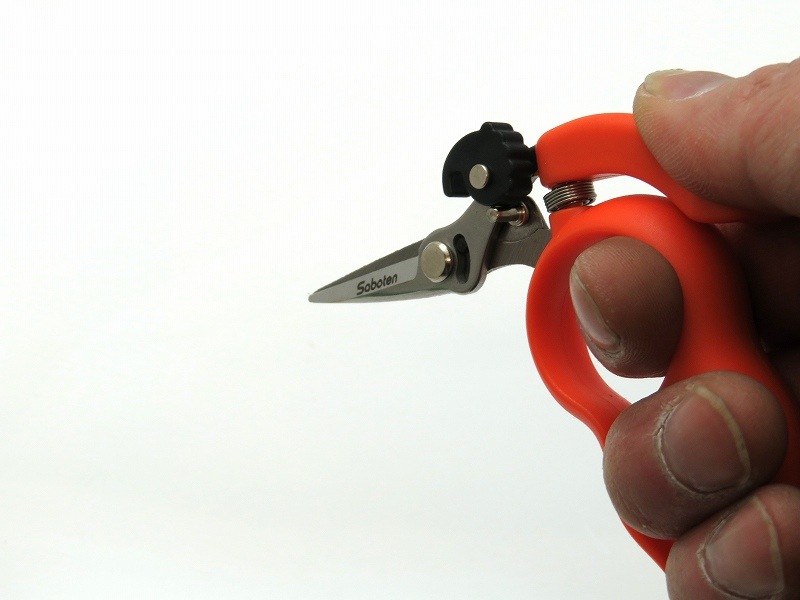 両手が使える収穫鋏　No.1318Sステンレス