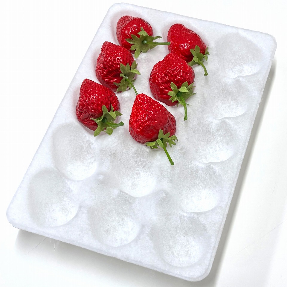 イチゴ用　ハンモックトレー　15Ｈ（133×200ｍｍ）　25枚/袋