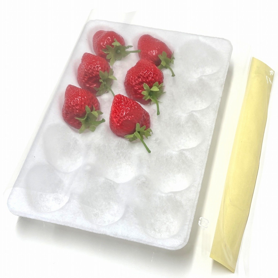 イチゴ用　ハンモックトレー　15Ｈ（133×200ｍｍ）　25枚/袋