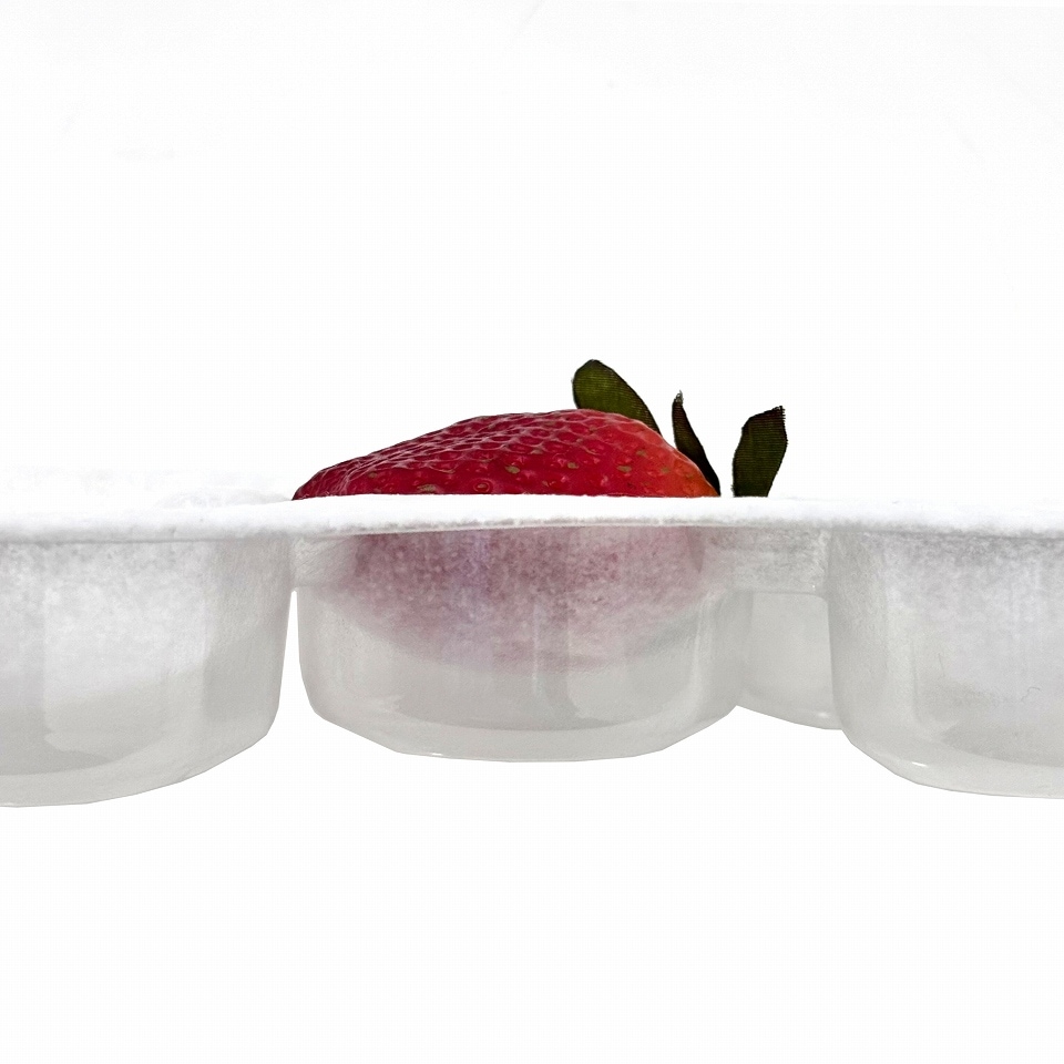 イチゴ用　ハンモックトレー　5Ｈ（133×200ｍｍ）　25枚/袋