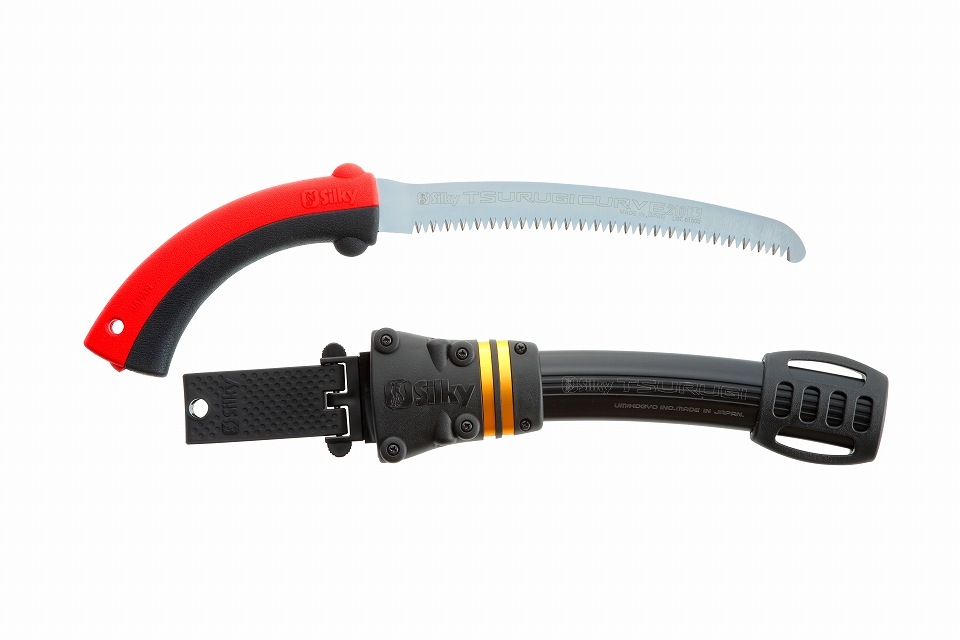 Silky／シルキー ツルギカーブ 210mm 本体 右利き用 466-21(1コ入)　ノコギリ
