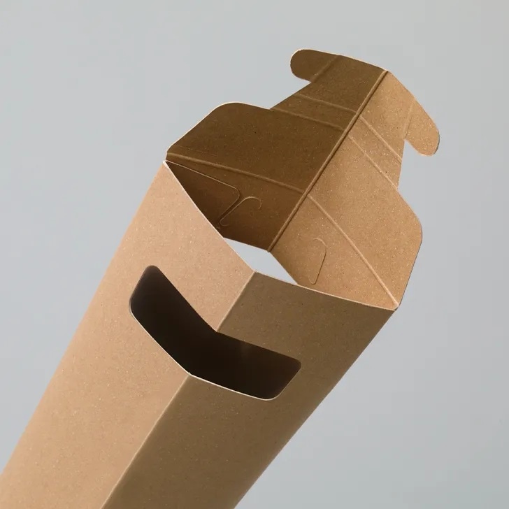 【屋号必須】ボトルキャリー1本クラフト 50枚入り 84×84×440 mm