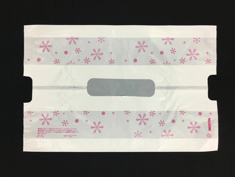 バンバンバッグ No.5 花柄(1000枚入) 厚0.028×巾320×長さ480mm