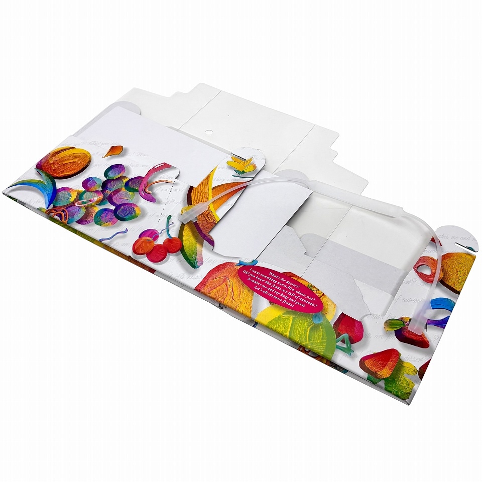 フルーツ用手さげ箱】ニューたなきゅー窓付スイート 中（60枚入） 内寸