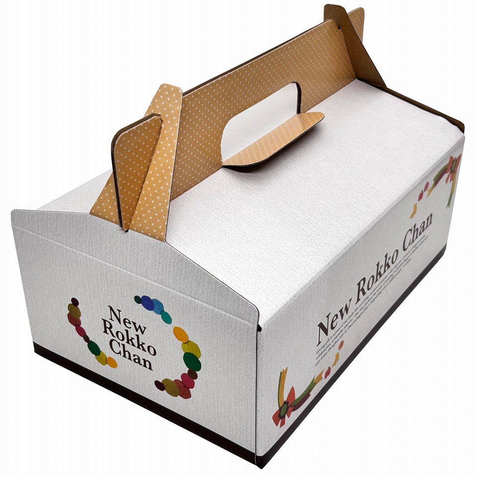 【フルーツ用手さげ箱】新ロッコちゃん（10枚入）　内寸：290×190×Ｈ105mm