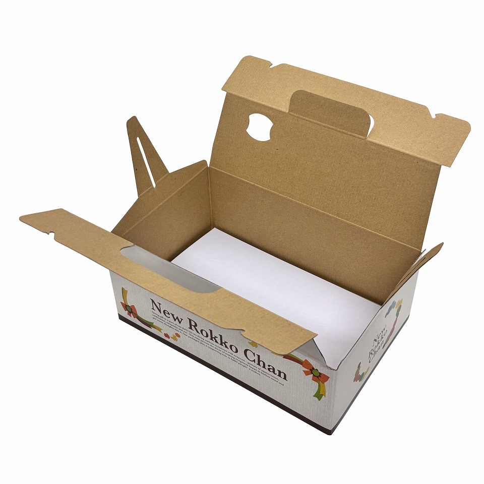 【フルーツ用手さげ箱】新ロッコちゃん（10枚入）　内寸：290×190×Ｈ105mm
