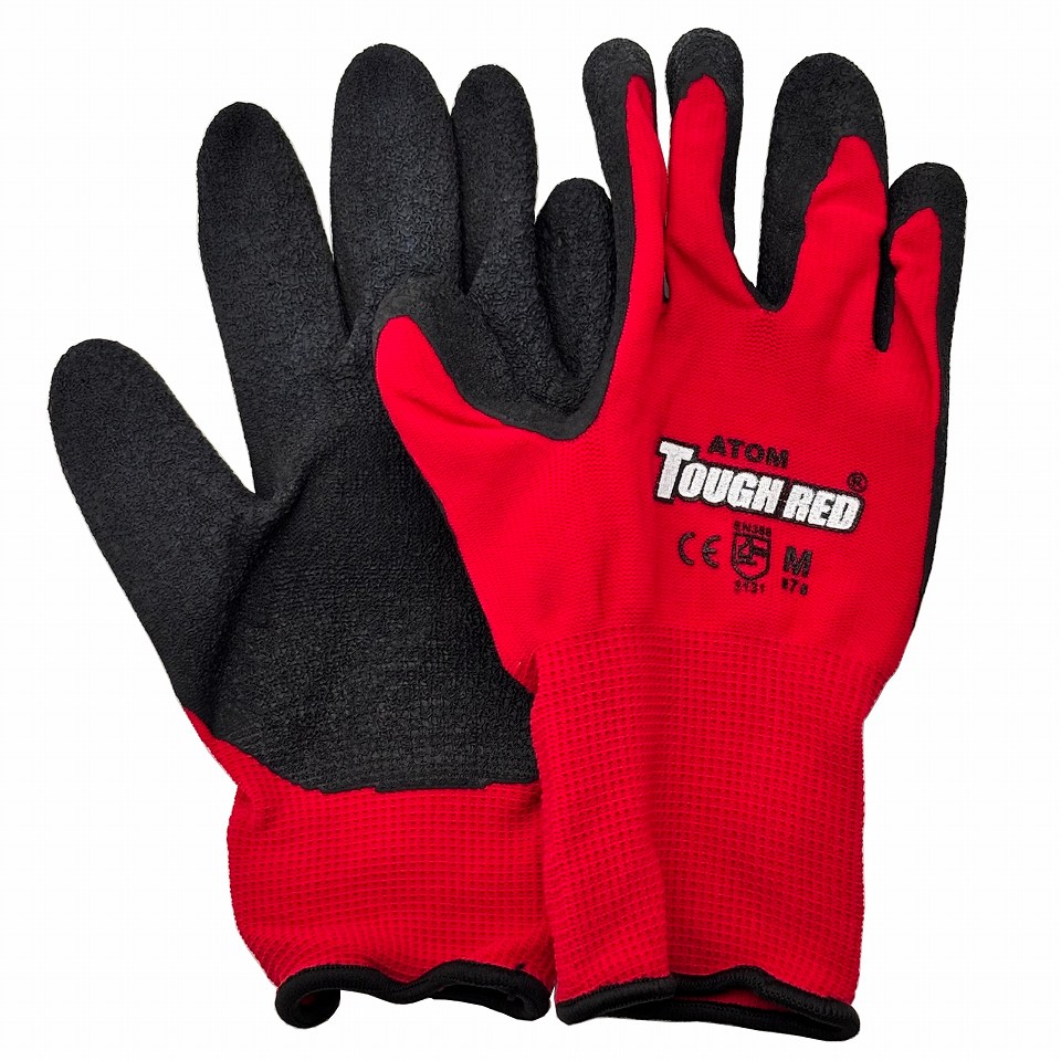 天然ゴムコーティング手袋 タフレッド 1470 Mサイズ やわらかい! 使いやすい! 細かい作業からハードな作業まで幅広く!