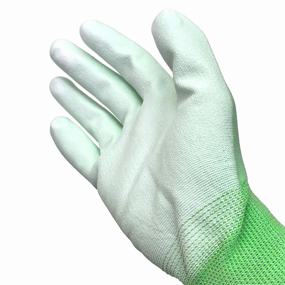 ウレタン背抜き手袋 快適背抜き G No.810(LLサイズ) 指先までフィットし、細かな作業にも!