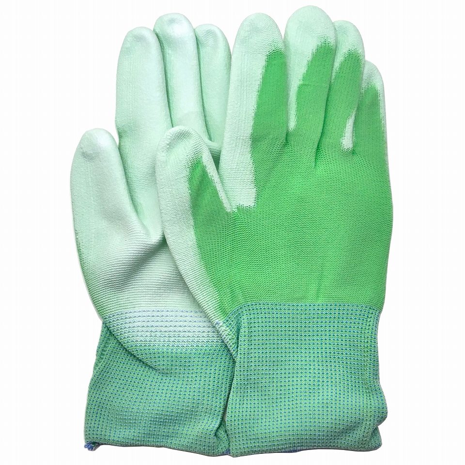 ウレタン背抜き手袋　快適背抜き G No.810（Mサイズ） 指先までフィットし、細かな作業にも！