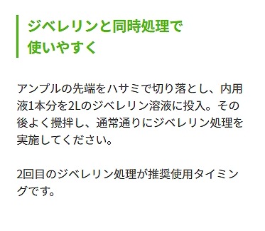 イオニックリキッド　4本入 キレイなブドウ果皮　新機能性肥料　お手軽品！
