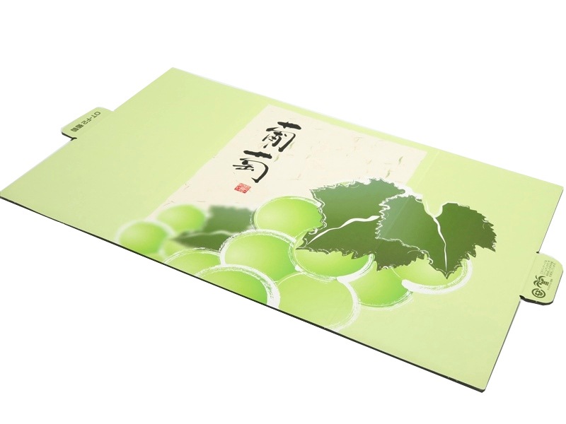 高級ぶどう化粧箱 OT-F2 葡萄 ライトグリーン　セット　50枚/セット