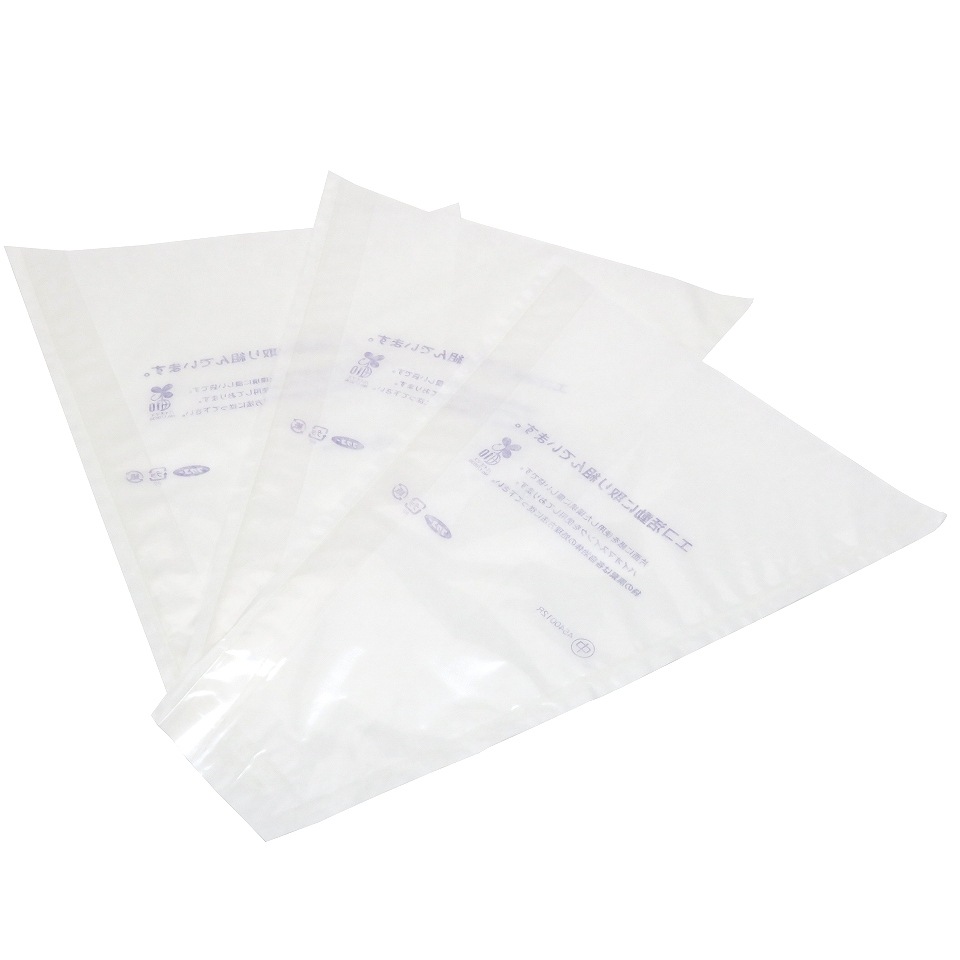 ぶどう 出荷用三角袋 中透明(セロハン部分の印刷無地) 100枚入 (紙、セロハン) 中房ぶどう用