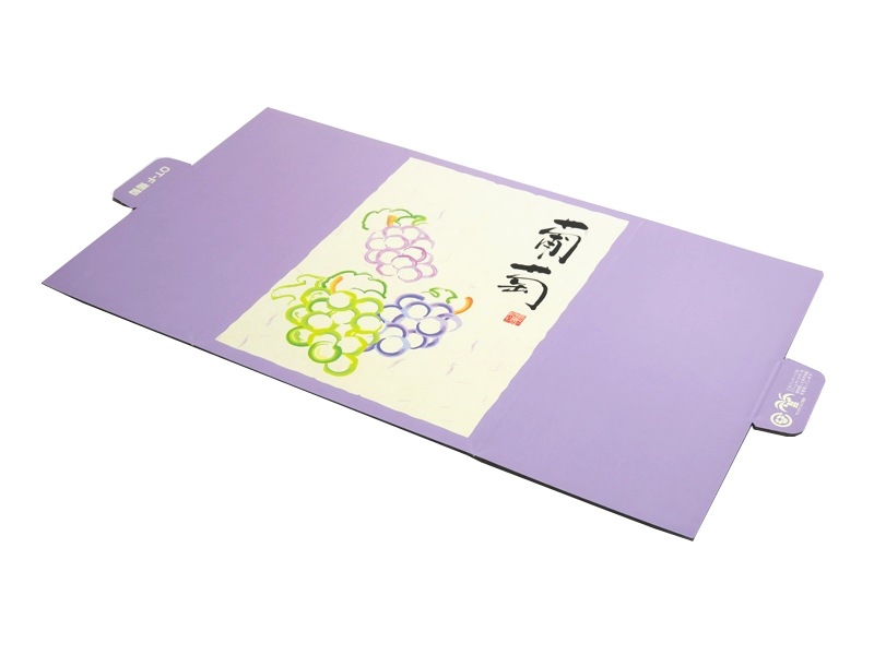 高級ぶどう化粧箱 OT-F 葡萄 バイオレット　セット　50枚/セット