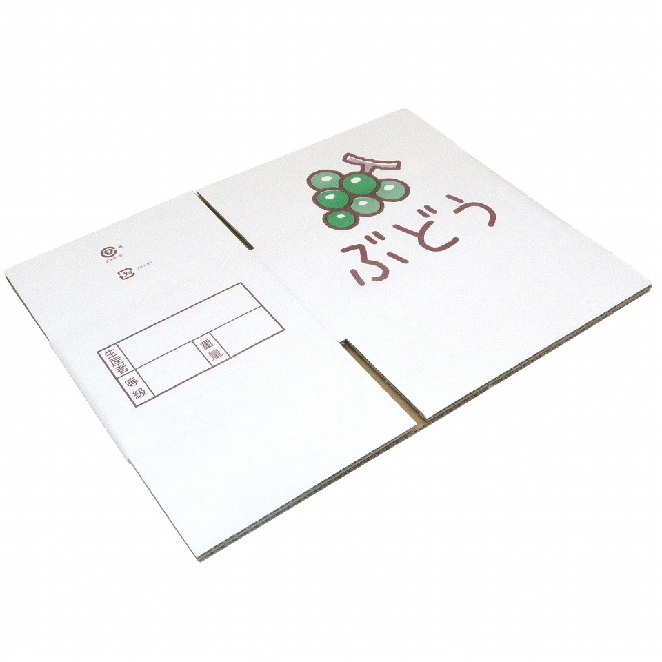 ぶどうA式タイプ　宅配専用箱　1.5サイズ 三色ぶどう（内寸19×26×高さ13ｃｍ） 50枚/箱 リニューアル！！ ※通常・冷蔵での宅配も可能です。