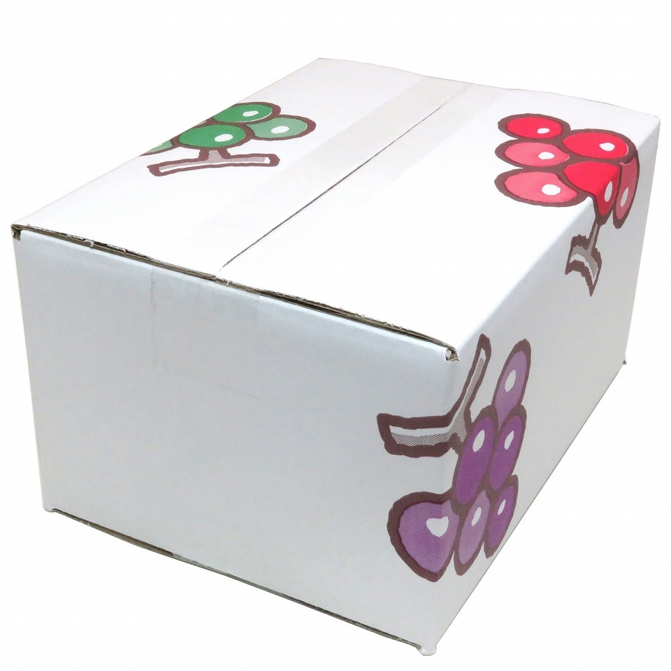 ぶどうA式タイプ 宅配専用箱 1.5サイズ 三色ぶどう（内寸19×26×高さ