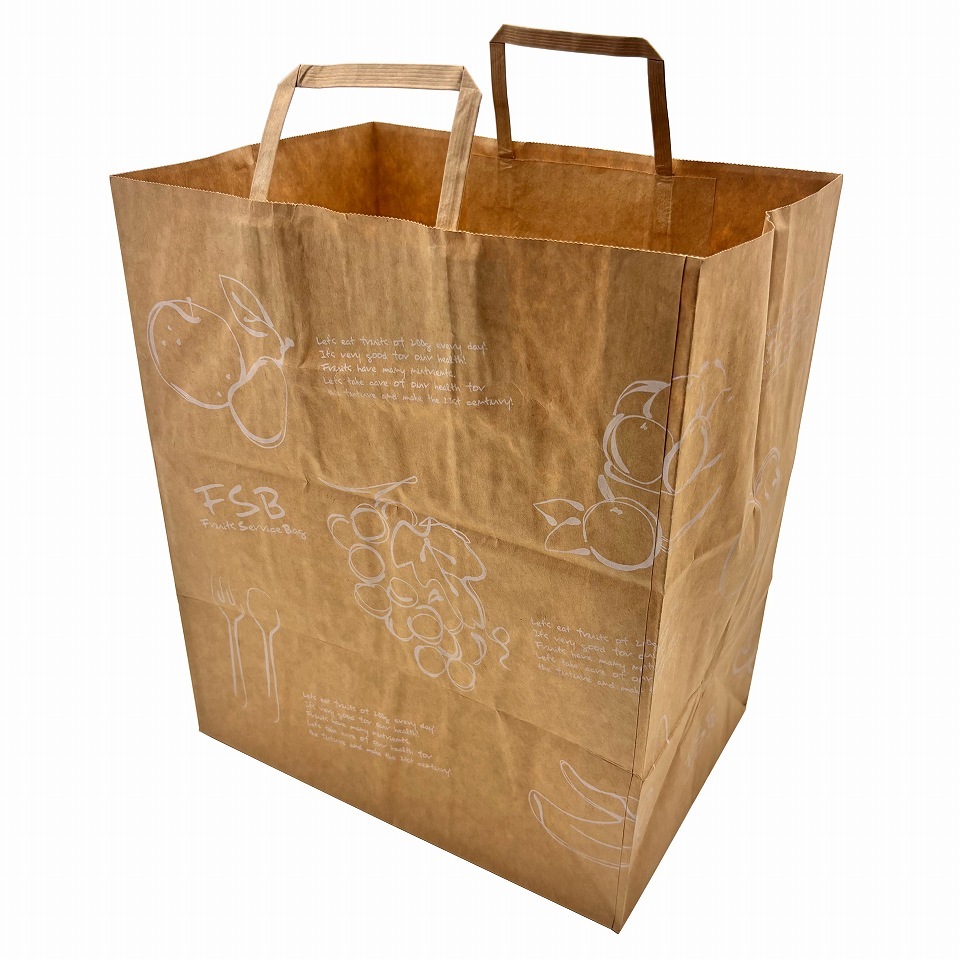 【手さげ紙袋】ニューFSBバッグ　特大（25枚入）　サイズ：H350×W300ｍｍ×D210ｍｍ