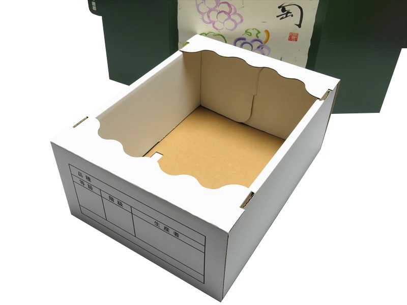 高級ぶどう化粧箱 OT-F3 葡萄 ダークグリーン　セット　40枚/セット