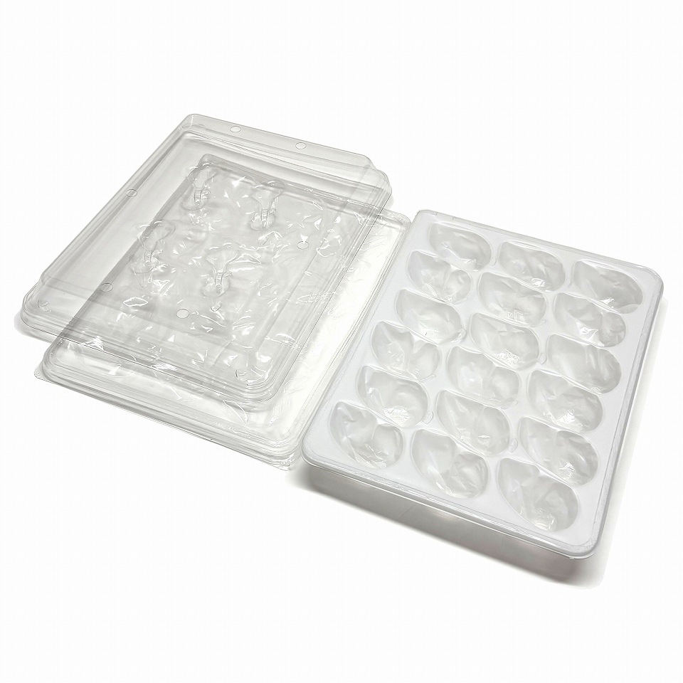 【屋号必須】イチゴ用　ゆりかーご　Aタイプ　18玉（189×248×53㎜）　114枚/箱　お試し用！