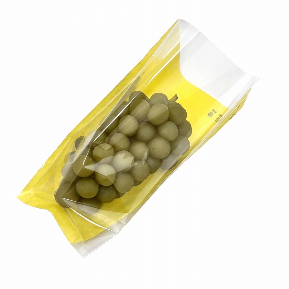 ぶどう出荷用三角袋カラー　特大透明　02（イエロー）290/130×295（100枚）