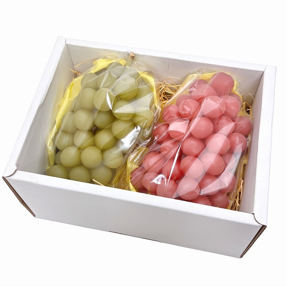 ぶどう出荷用三角袋カラー　特大透明　02（イエロー）290/130×295（100枚）