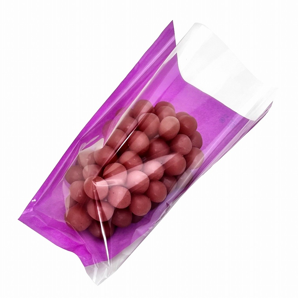 ぶどう出荷用三角袋カラー　特大透明　05（パープル）290/130×295（100枚）