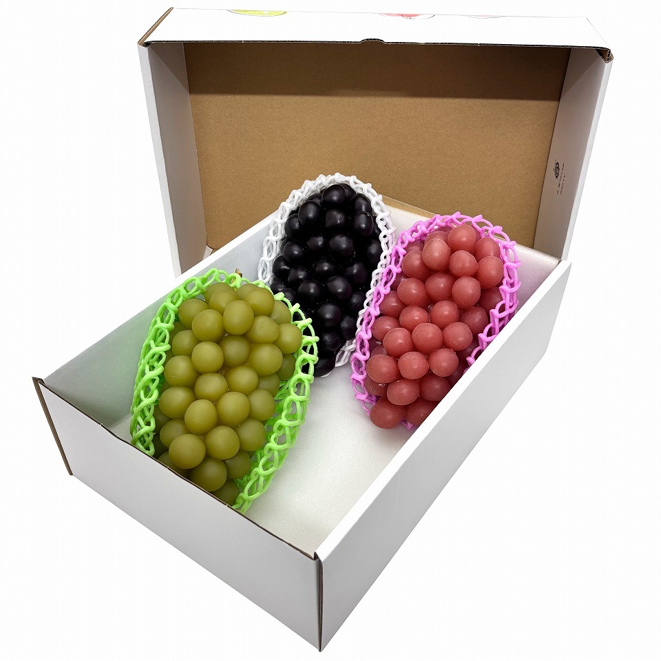 【おもてなし箱　中　40枚入】　果物箱　　贈答ケース　フルーツ詰め合わせ用　化粧箱（AA1302）