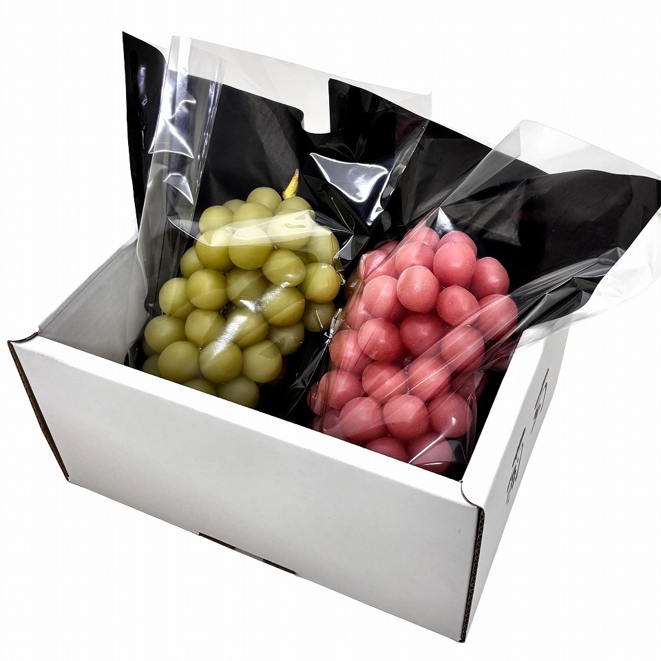 ぶどう出荷用三角袋カラー 特大透明 07(ブラック)290/130×295(100枚)