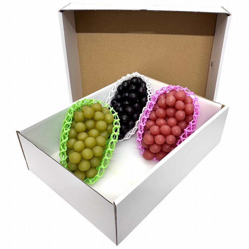 【おもてなし箱　大　10枚入】　果物箱　　贈答ケース　フルーツ詰め合わせ用　化粧箱（AA1301-10）