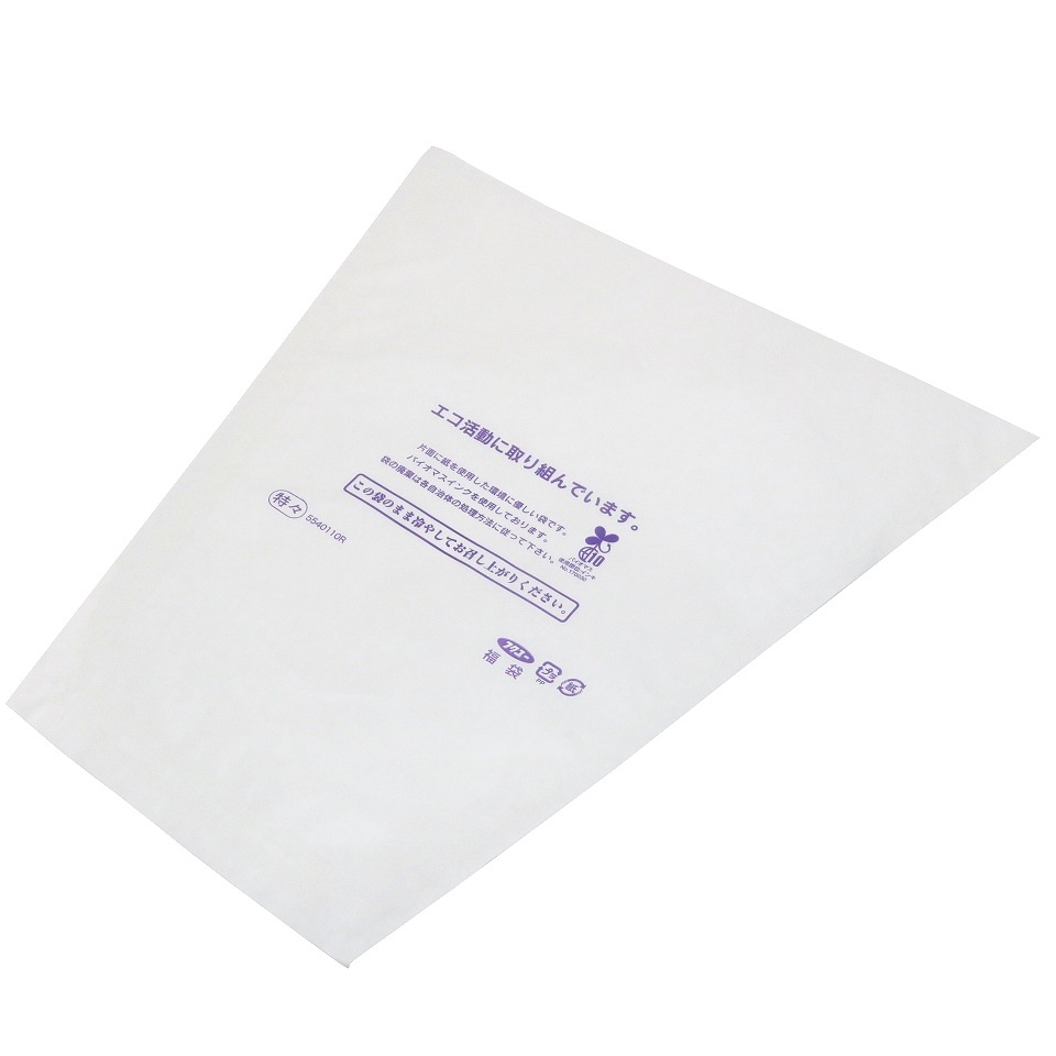 ぶどう 出荷用 三角福袋 特々大透明（セロハン部分の印刷無地） 100枚入 出荷用袋 （紙、セロハン） 超大房ぶどう用