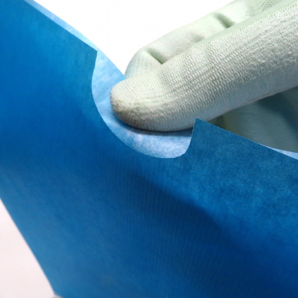 緑ぶどう専用 特大袋 青 220×320mm（ニューエリートソフト　特大青）3000枚/箱　ソフトに！ やわらかに！ すべすべに！ リニューアル！M！