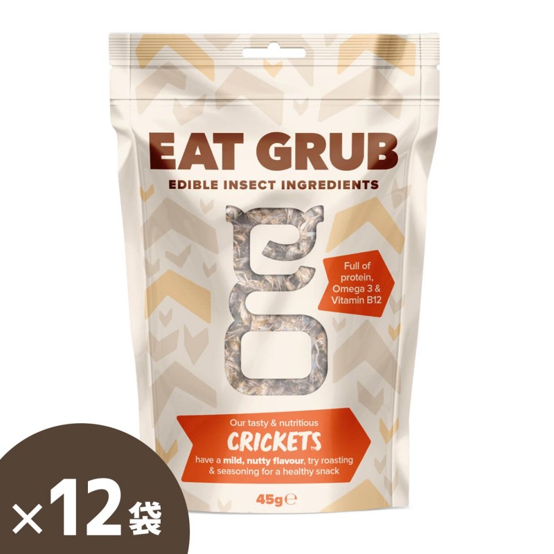 Eat Grub ���å��󥰥��꡼��BIG�����ꥱ�åȡʥ��������ˡ�45g x 12��
