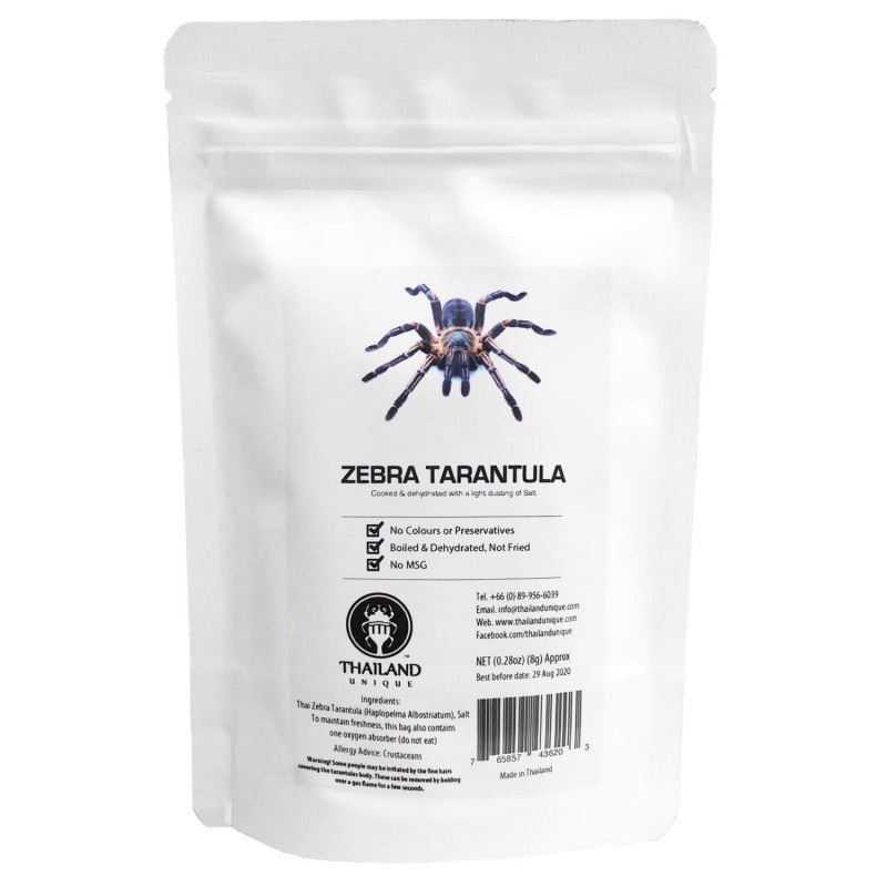 Zebra Tarantula4g(x 10