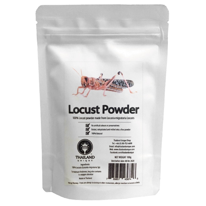Locust Powder 100g  (�勵��Хå��ѥ�����100g) x  10��