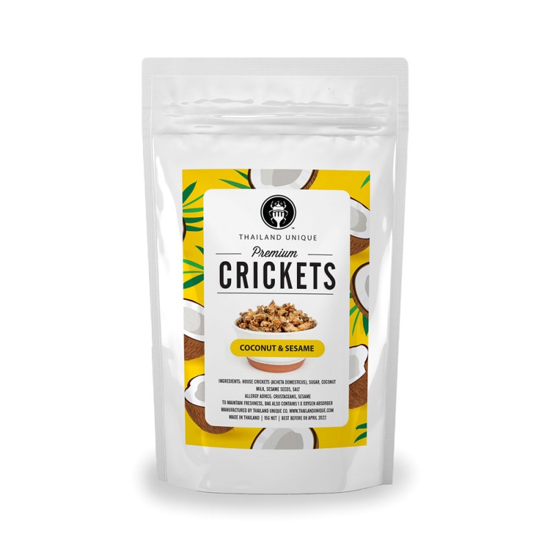Premium CRICKETS (ココナッツ＆セサミ味)